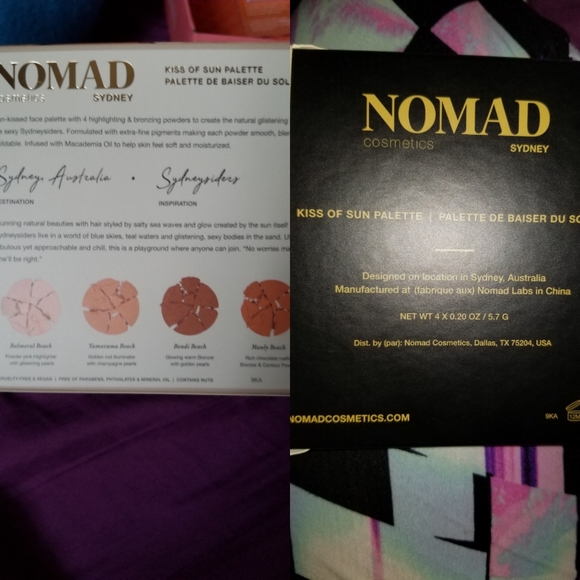 Nomad Cos. Sydney Kiss of sun palette - Picture 2 of 3